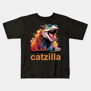 Catzilla Kids T-Shirt